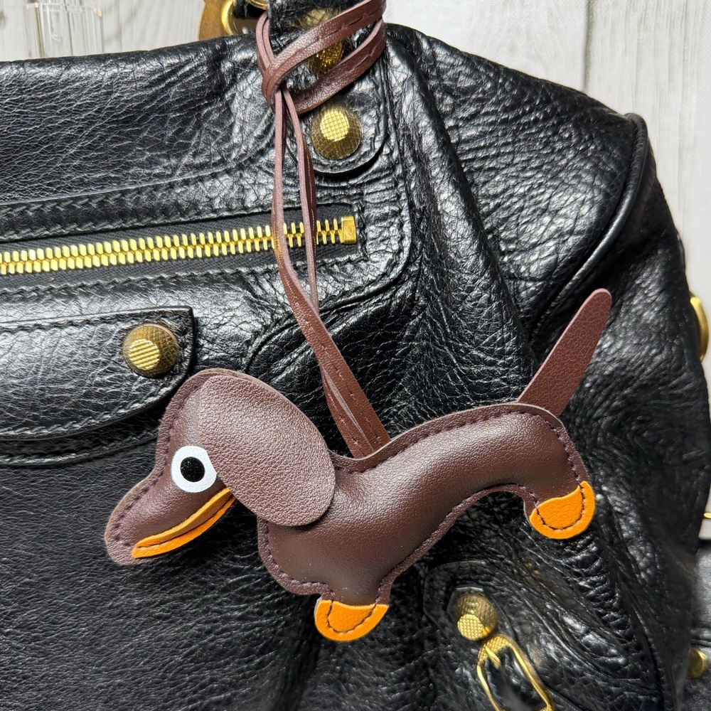 BRAND NEW Cute Dachshund Keyring/Bag Charm